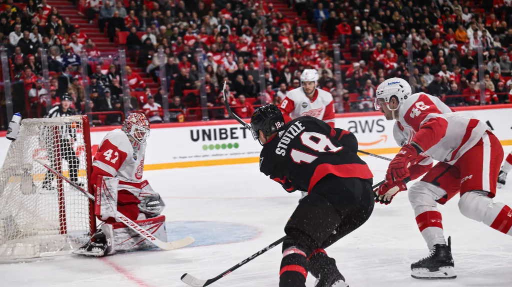 Utkání Ottawa – Detroit 