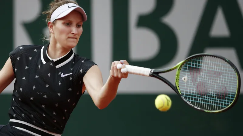 Sestřih čtvrtfinálového utkání Vondroušová - Martičová