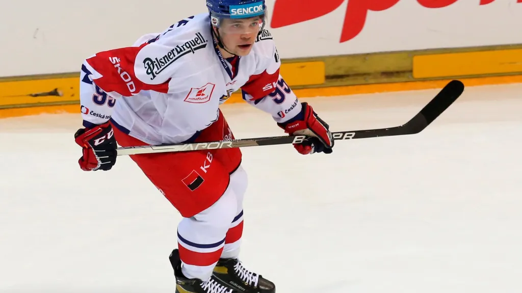 Reprezentační útočník Matěj Blümel 