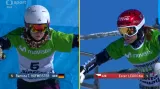 Vystoupení Ester Ledecké ve čtvrtfinále paralelního slalomu