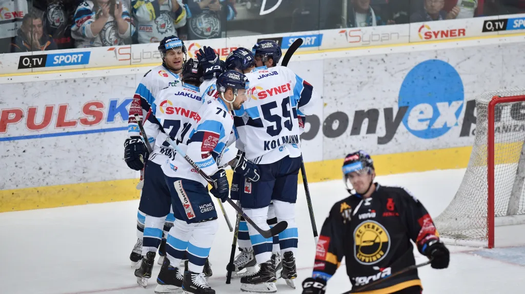 Radost hokejistů Liberce