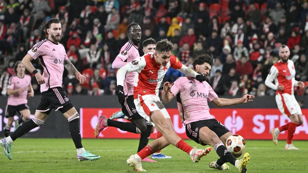 Utkání Slavia – Servette