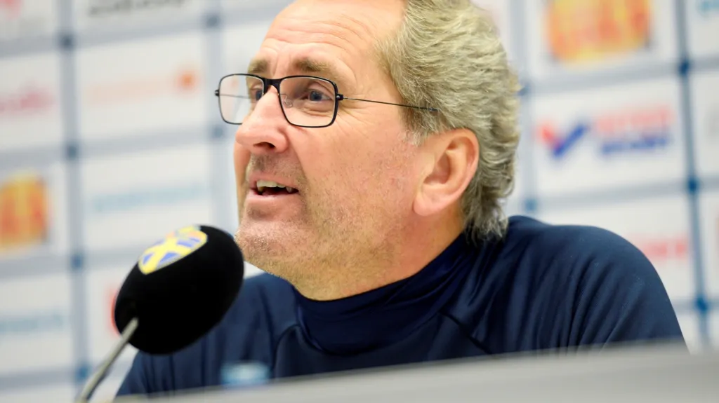 Trenér švédských fotbalistů Erik Hamrén 