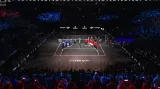 Slavnostní ceremoniál po tenisovém Laver Cupu