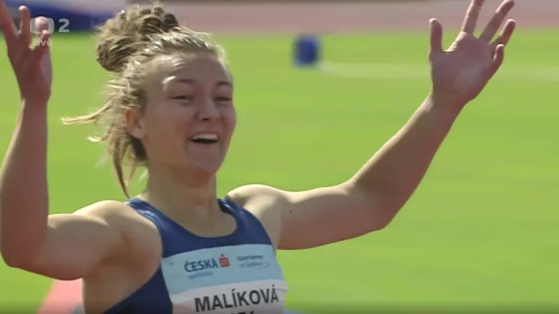 Barbora Malíková na čtvrtce splnila olympijský limit