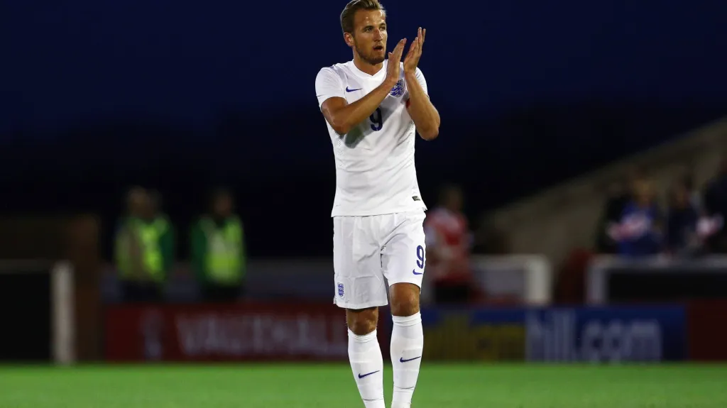 Harry Kane v dresu anglické jednadvacítky