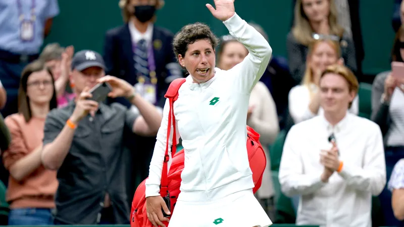 Carla Suárezová Navarrová se loučí