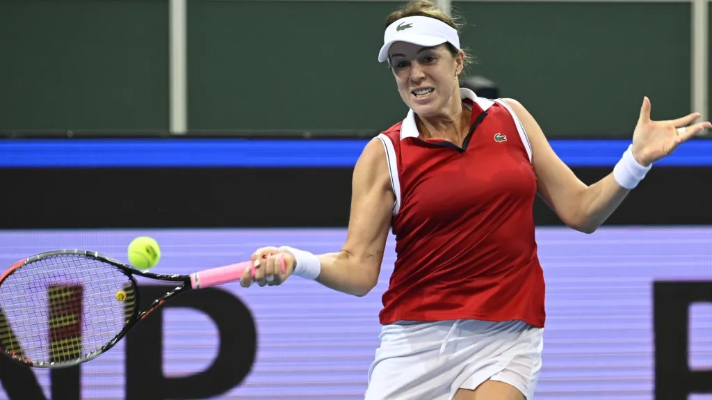 Danielle Collinsová z USA na BJK Cupu