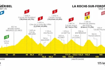 Profil 18. etapy Tour de France 2020