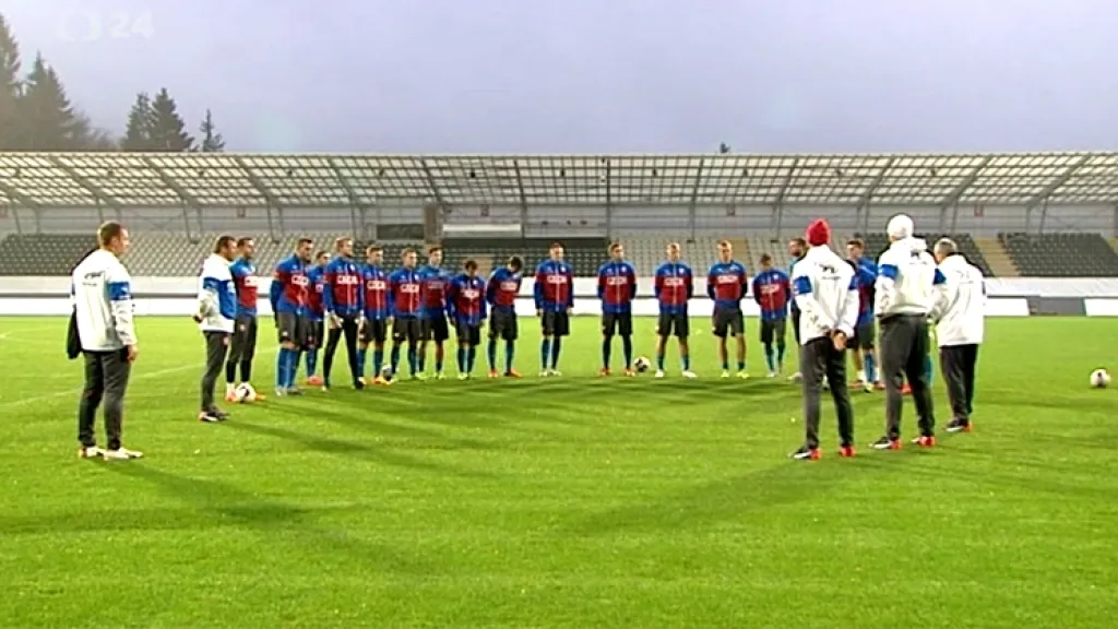 Před utkáním Česko 21 - Belgie 21