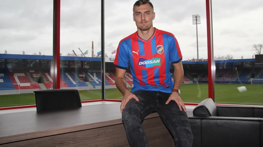 Tomáš Chorý v dresu Plzně