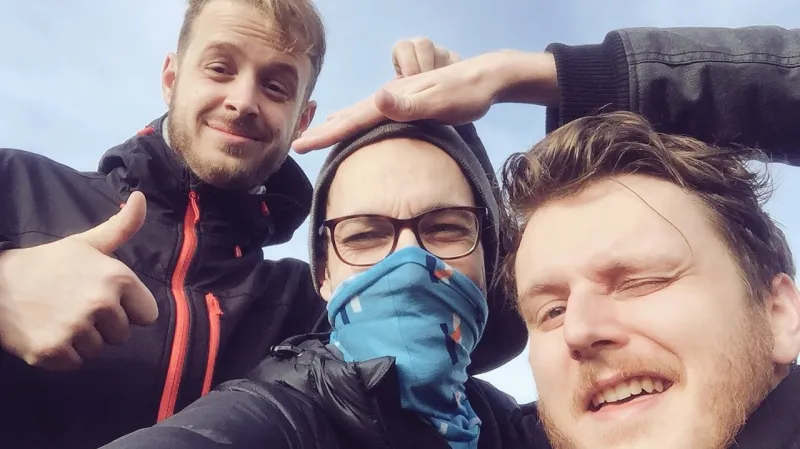 Tým Fotbal fokus podcastu: Pavel Jahoda, Ondřej Nováček a Martin Vait