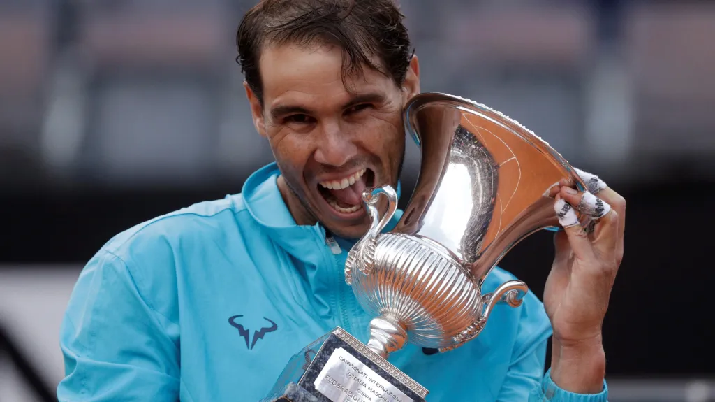 Podeváté se vrylo jméno mallorského fenoménu na trofej pro vítěze římského turnaje