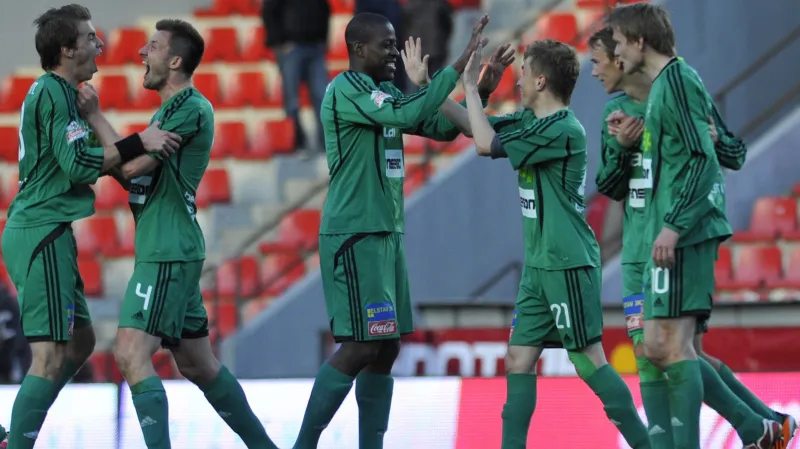 Vítězní fotbalisté Příbrami