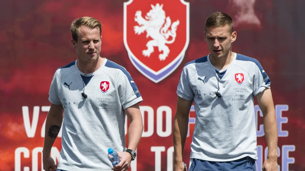 David Limberský a Pavel Kadeřábek