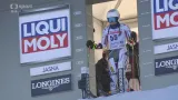 Jízda Gabriely Capové v 1. kole obřího slalomu SP v Jasné
