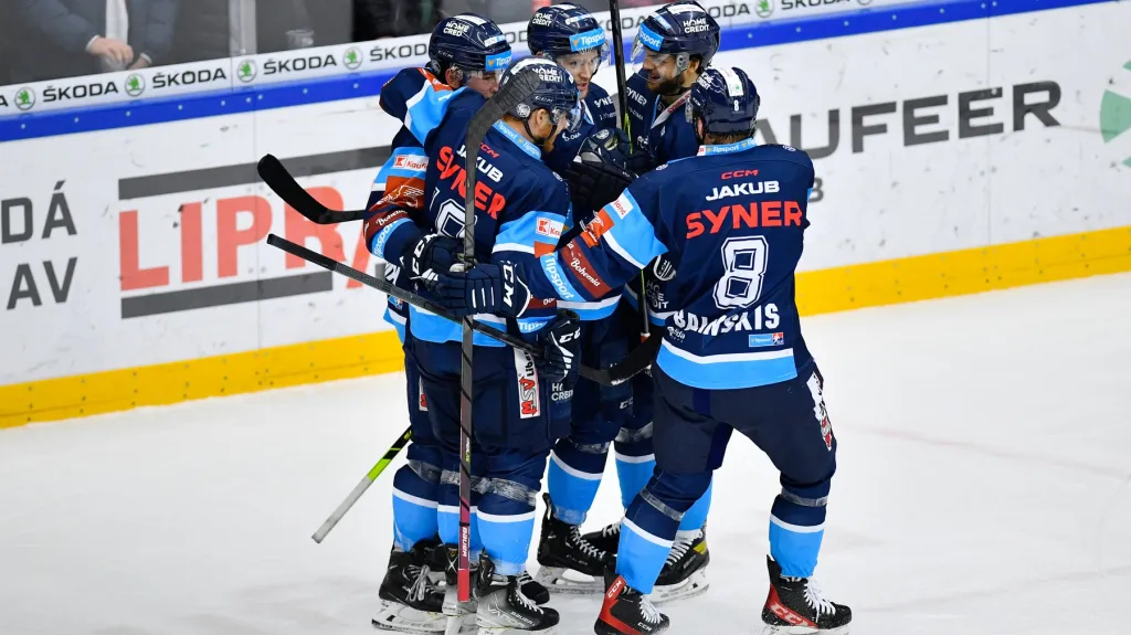Radost hokejistů Liberce
