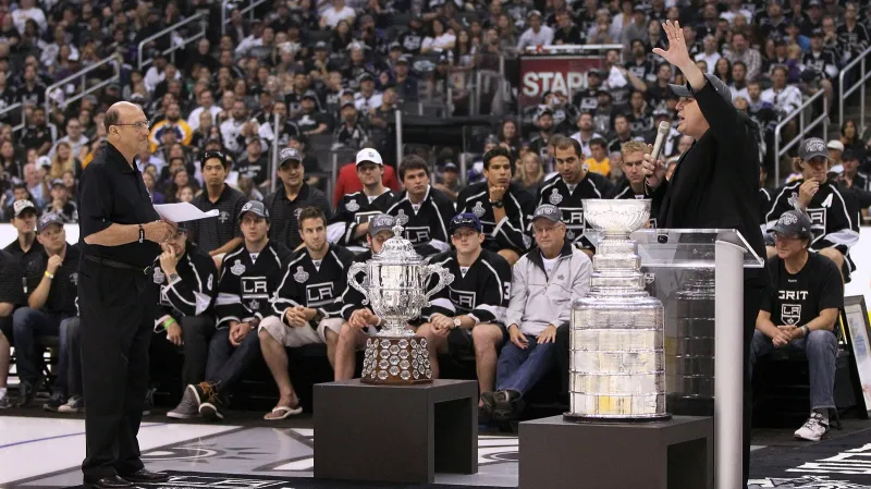 Oslavy na domácím stadionu L.A.