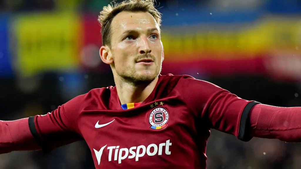 Libor Kozák ve sparťanském dresu 