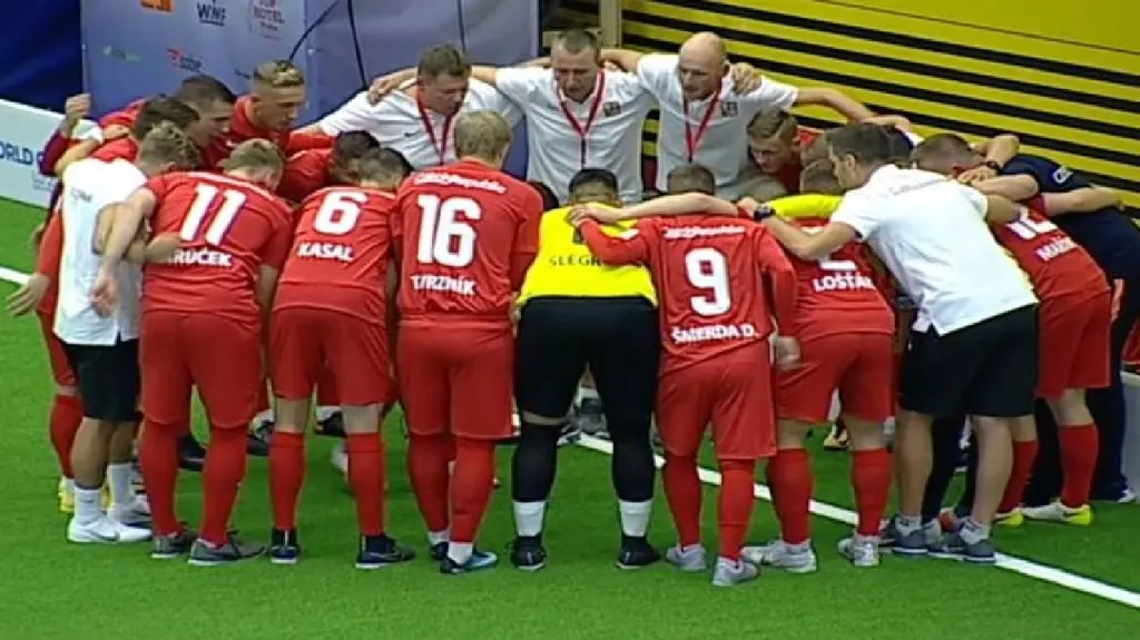 Čeští reprezentanti v malém fotbalu do 21 let