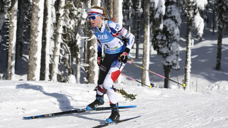 Markéta Davidová na MS v Pokljuce