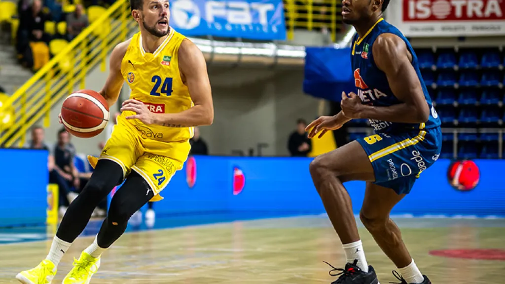 Jakub Šiřina v utkání proti Ústí nad Labem