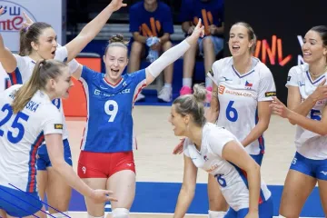 České volejbalistky v Lize národů