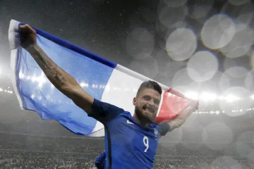 Olivier Giroud po zápase s Islandem
