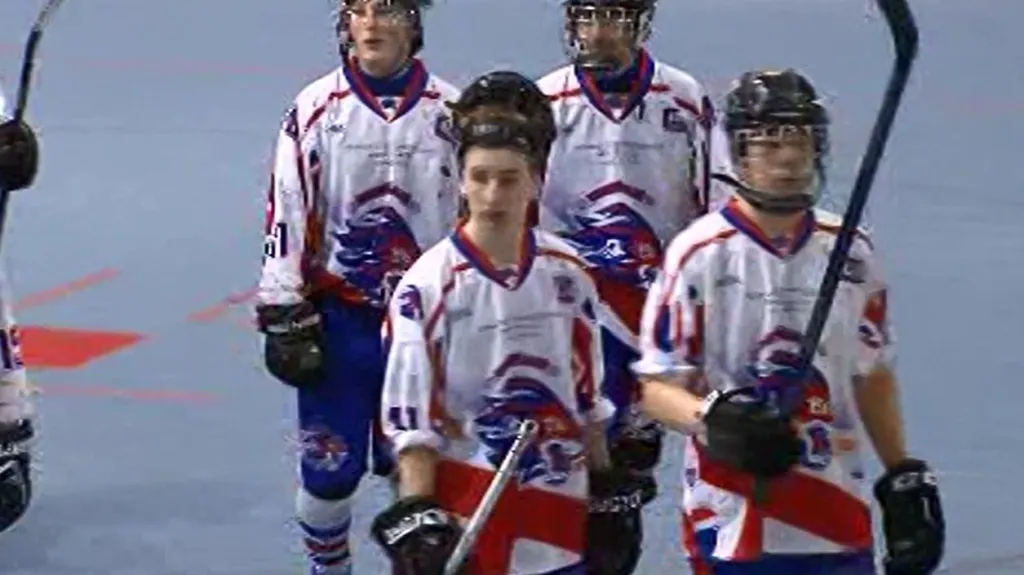 Hokejbalisté na mistrovství světa vysoko porazili Velkou Británii