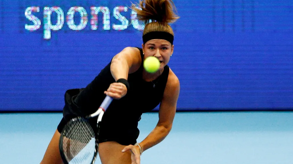 Karolína Muchová na turnaji WTA v Moskvě