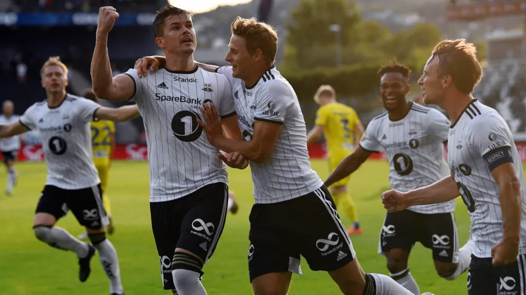 Radost hráčů Rosenborgu