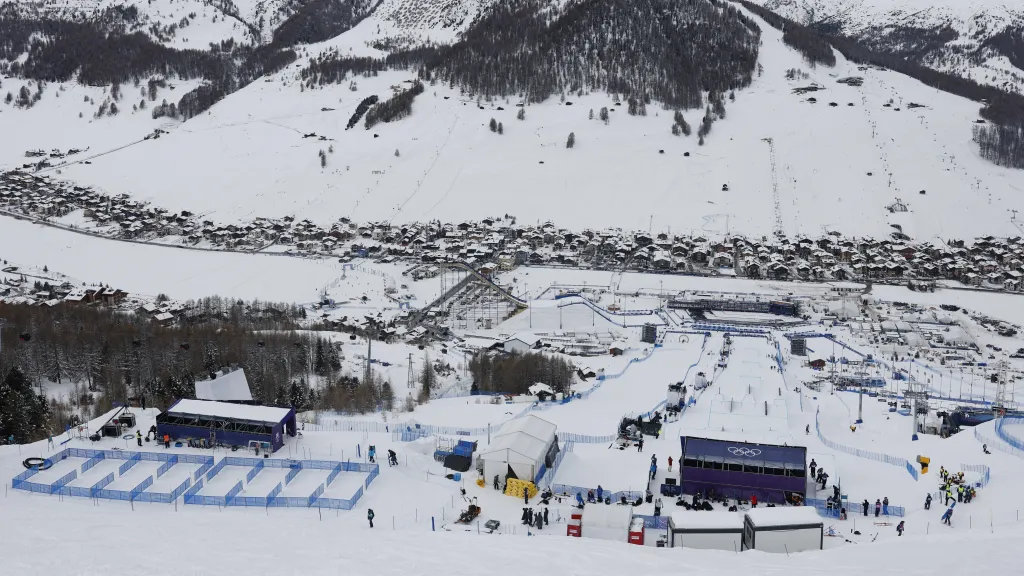 Olympijské středisko v Livignu pro snowboarding