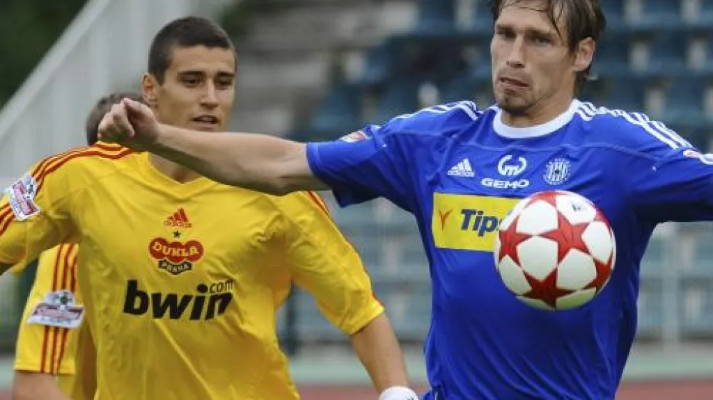 Utkání FK Dukla Praha - SK Sigma Olomouc