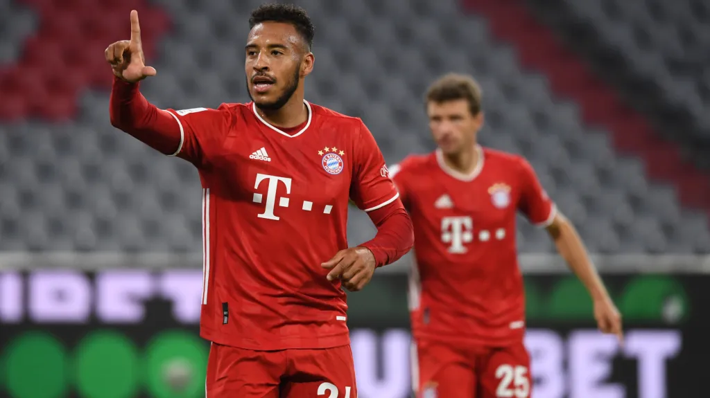 Radost hráčů Bayernu Mnichov