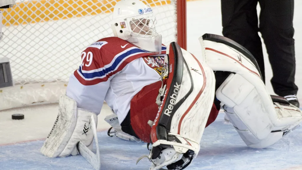 Česká brankářka Klára Peslarová