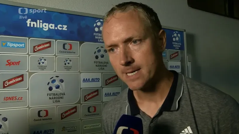 Trenér Olomouce Jílek: Dneska se k nám přiklonilo štěstíčko