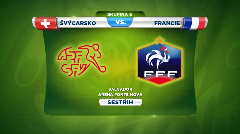 Sestřih utkání Švýcarsko - Francie