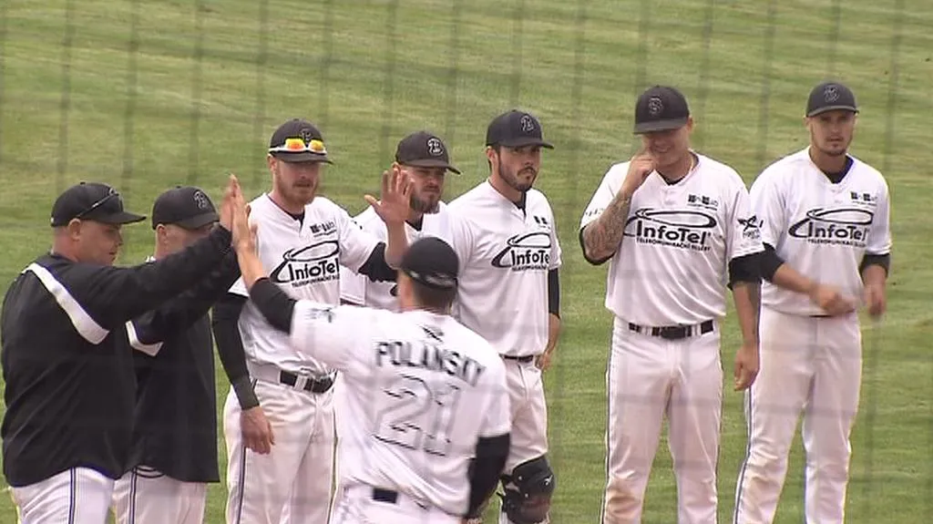 Draci Brno srovnali finále baseballové extraligy