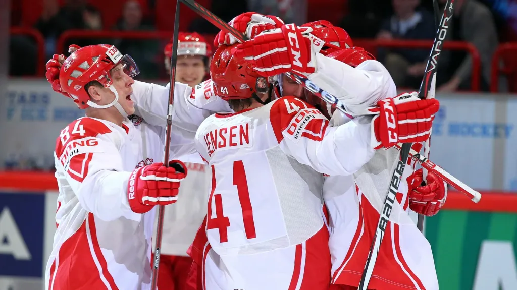 Radost dánských hokejistů