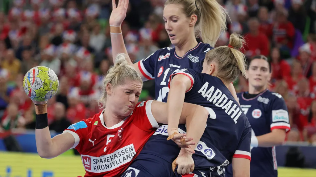 Utkání Dánsko - Norsko