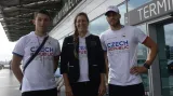 První sportovci zamířili do Tokia, Prskavcovi udělali radost basketbalisté