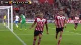 Gól v utkání Southampton - Sparta: Austin - 1:0 (5. min.)
