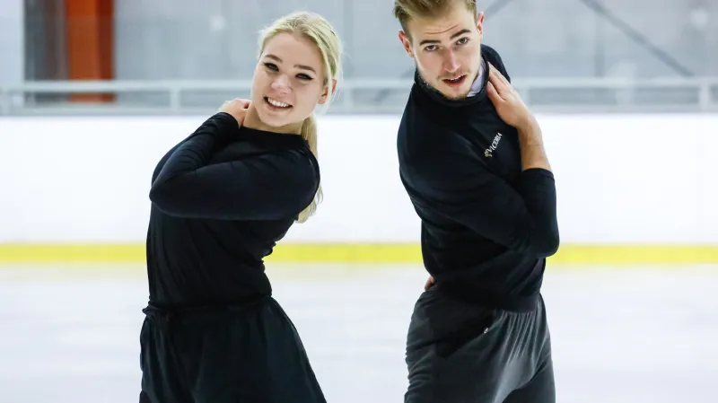 Volný tanec sourozenců Taschlerových na mistrovství světa