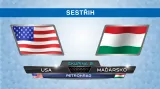 Sestřih utkání USA - Maďarsko