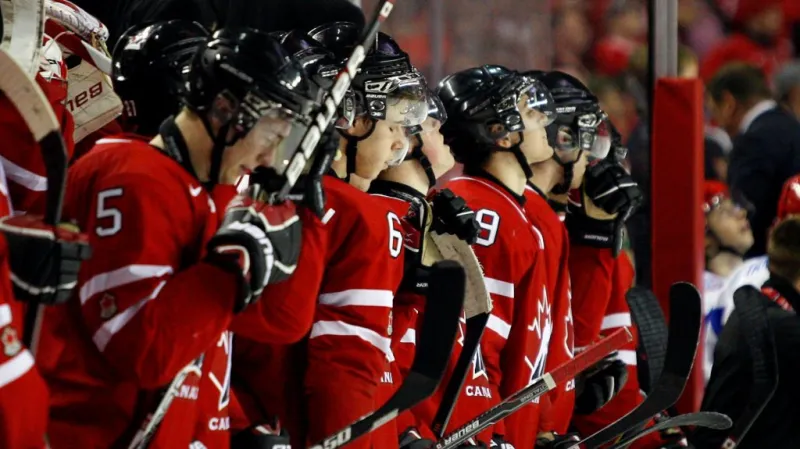 Mladí kanadští hokejisté