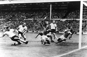 Finále Anglie - Německo na fotbalovém MS 1966
