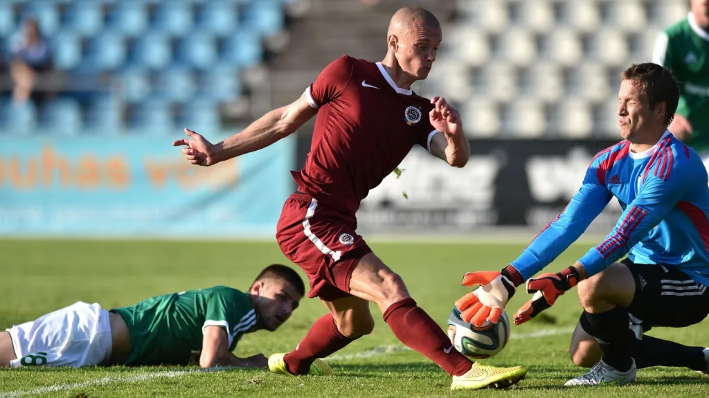 Sparta plná náhradníků jen remizovala s Levadií, postup jí neunikl