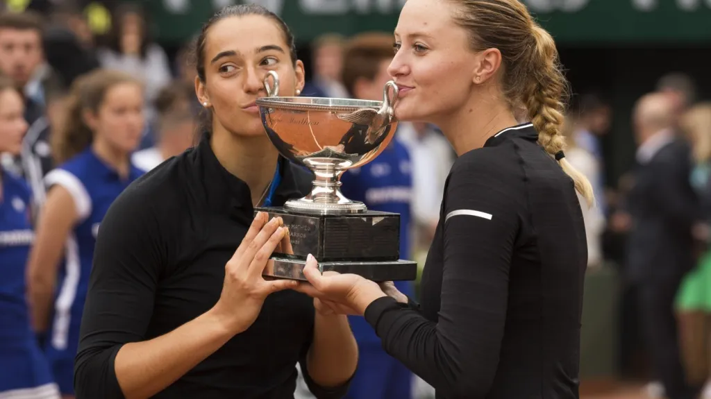 Caroline Garciaová a Kristina Mladenovicová