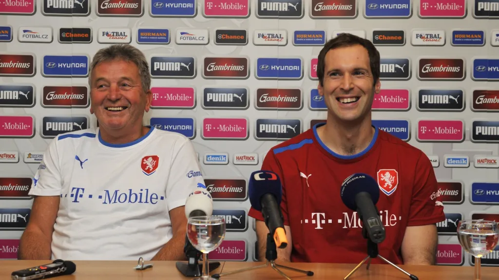 Josef Pešice a Petr Čech