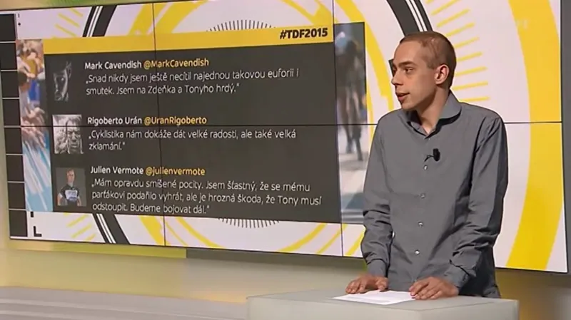 Vstup webu ČT sport k vítězství Zdeňka Štybara